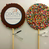 Personalised Giant Freckle Lollipops