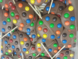 Giant Chocolate M&Ms Lollipops