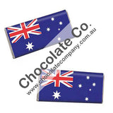 Personalised Chocolate Bars with Australian Flag