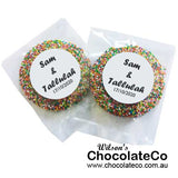 Personalised Giant Chocolate Freckle