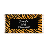 Tiger Print - Personalised Chocolate Bars