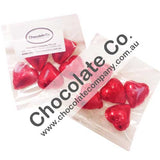 Chocolate Gifts Bag with 5 Chocolate Hearts