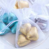 Organza Bags Gift with Chocolate Hearts