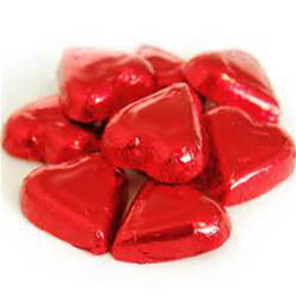 Red Chocolate Hearts