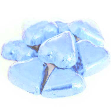 chocolate hearts ice blue