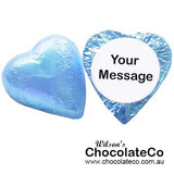 Personalised Chocolate Hearts